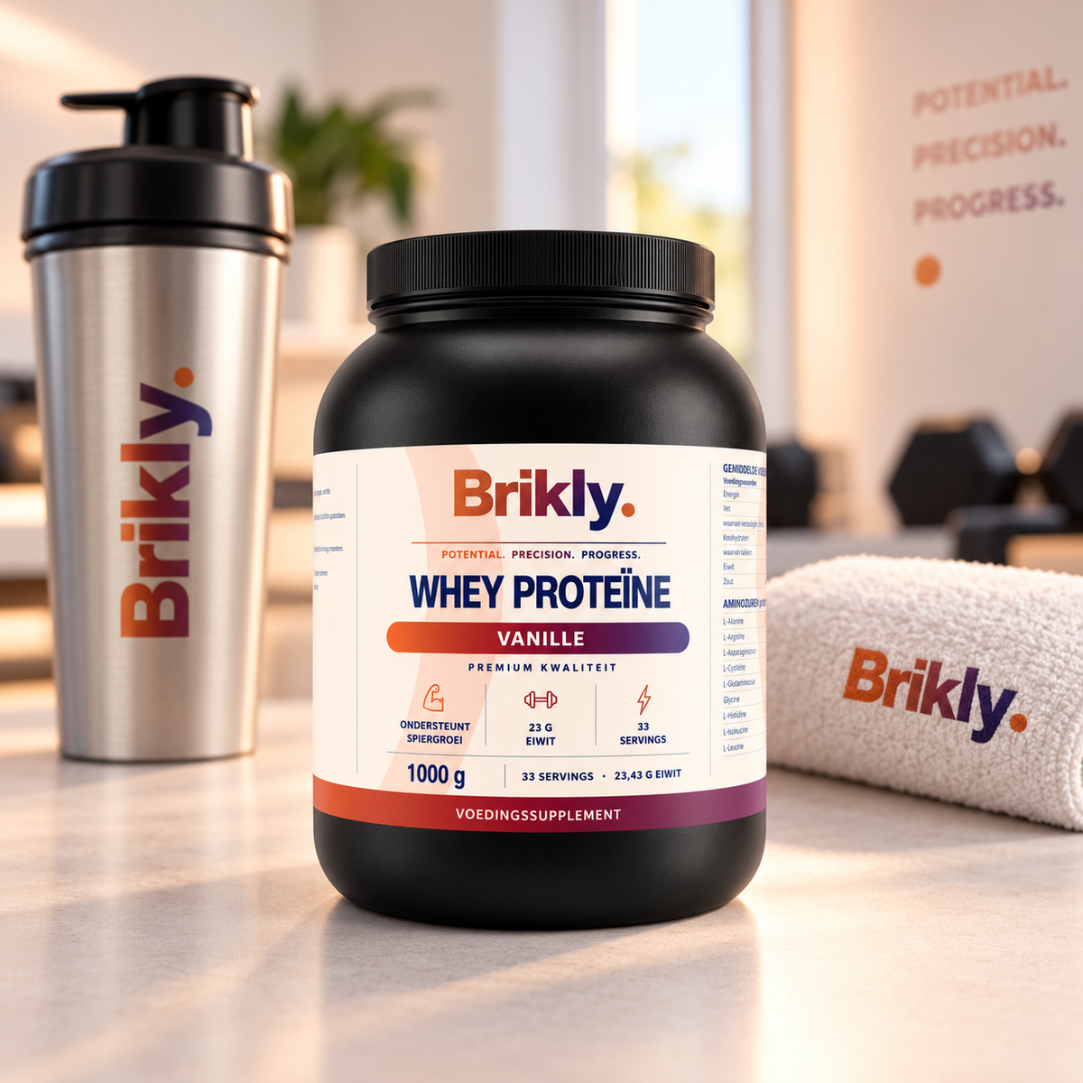 Premium Whey Proteïne Vanille - 1,000g