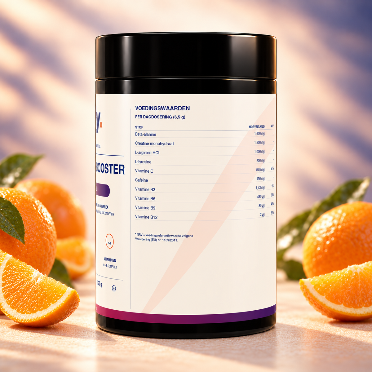 Pre-Workout Booster Sinaasappel - 520g