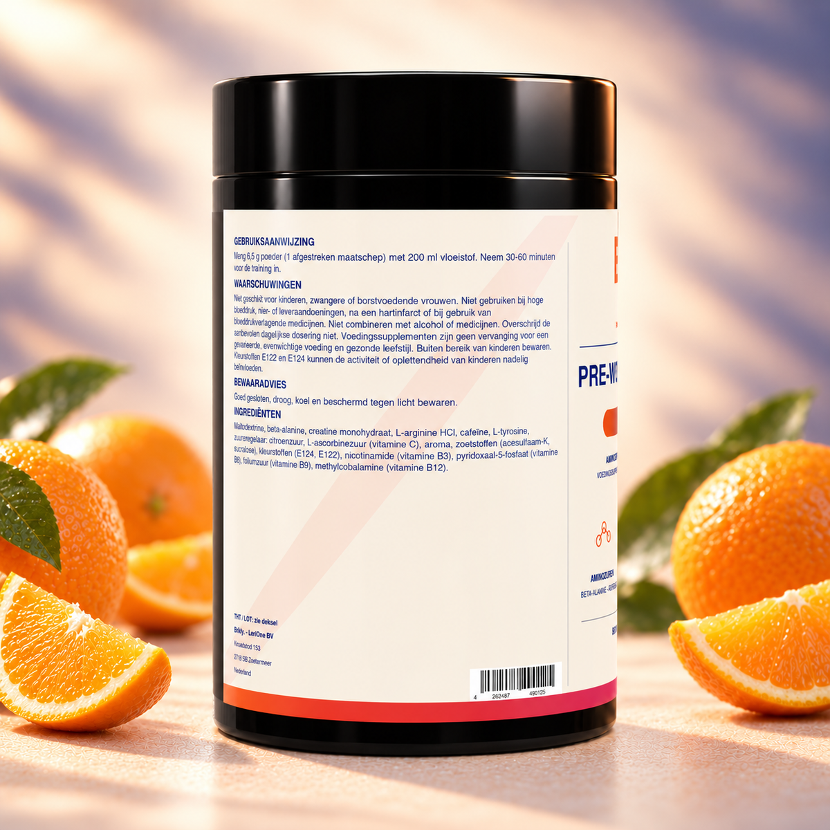 Pre-Workout Booster Sinaasappel - 520g