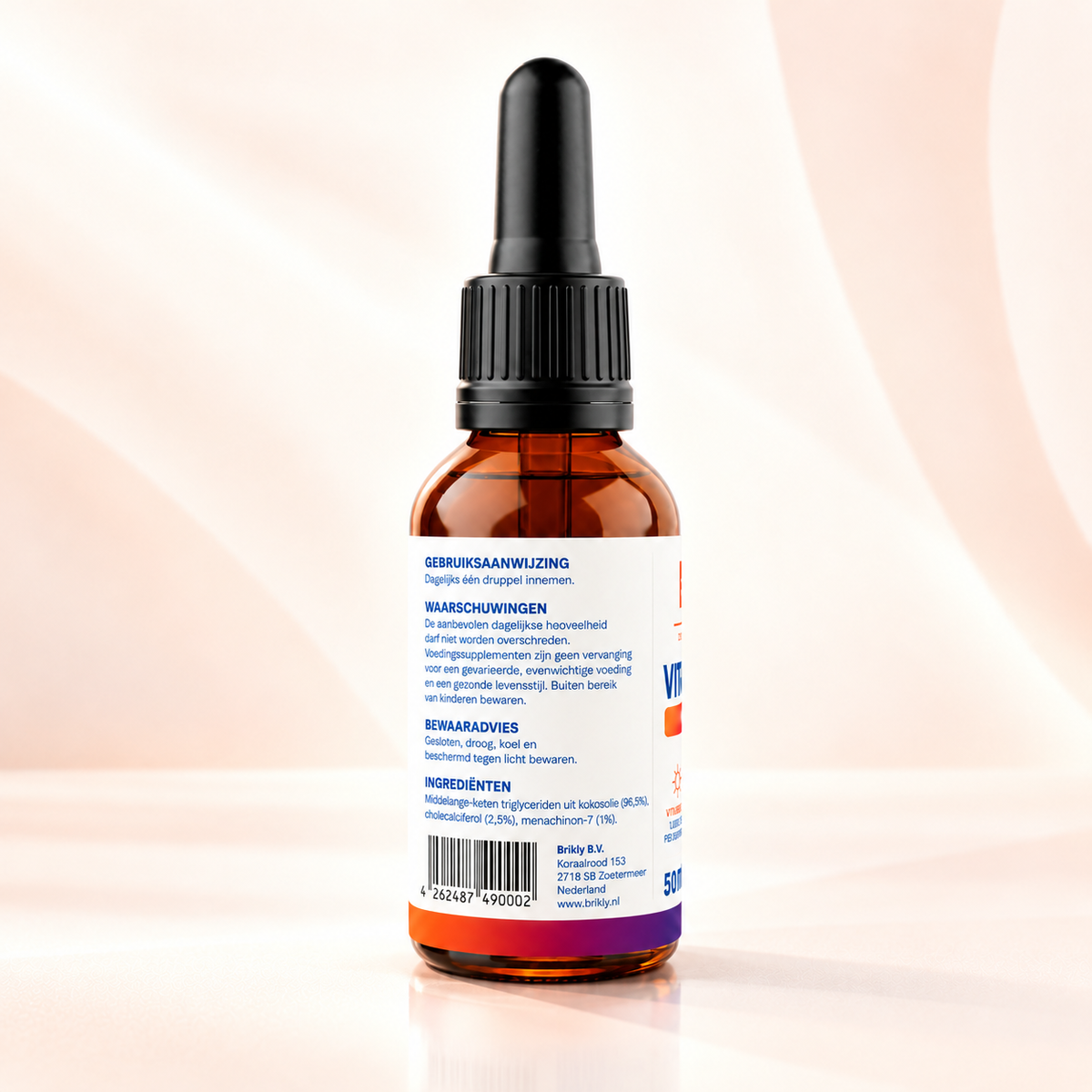 Vitamine D3 + K2 - (1,000 I.U.) - 50ml