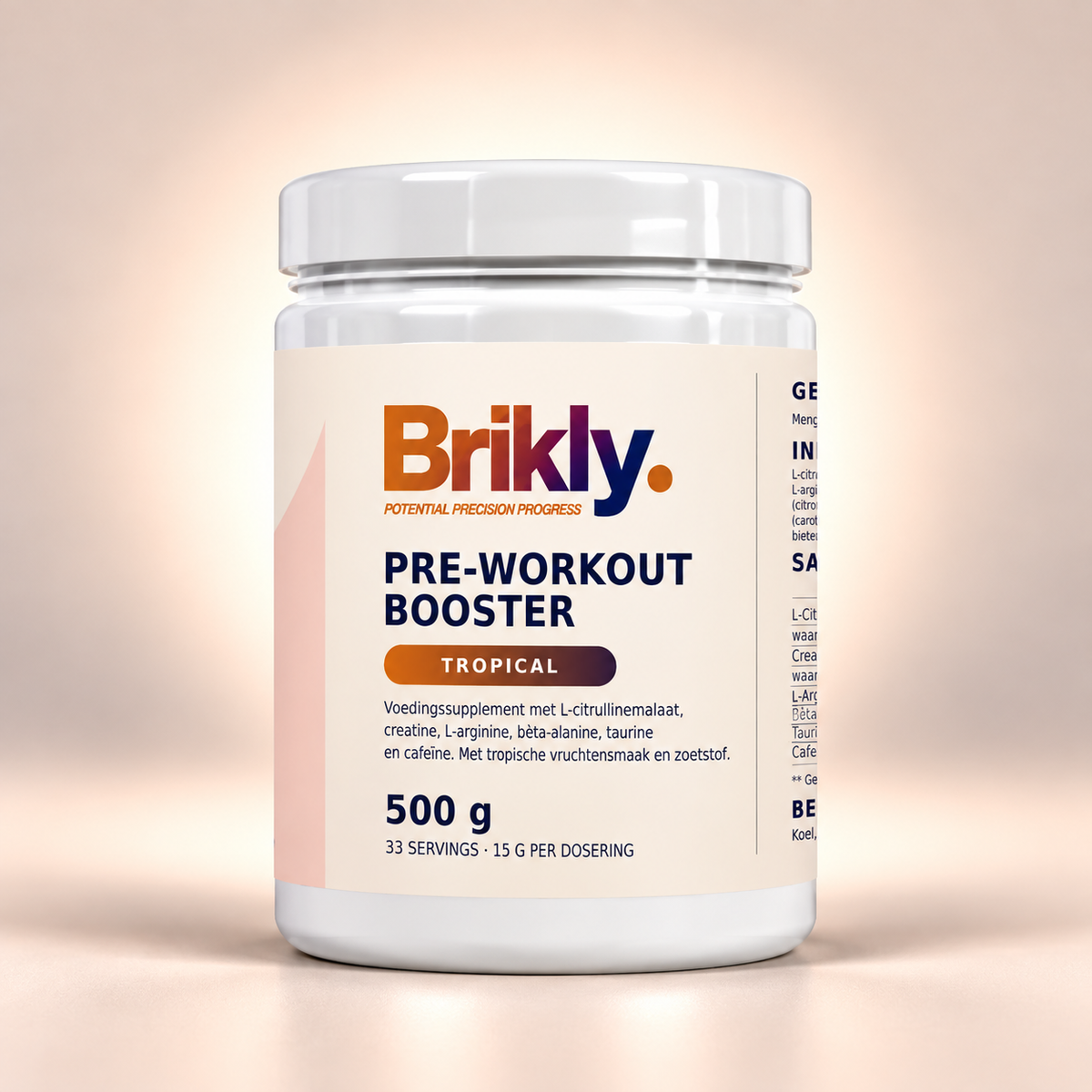 Pre-Workout Booster Tropical - 500g