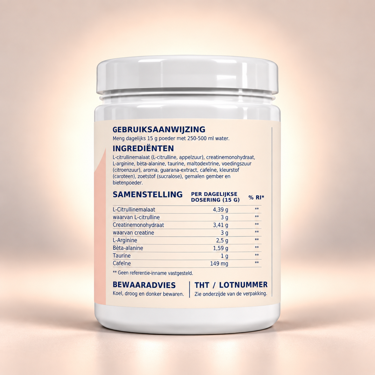 Pre-Workout Booster Tropical - 500g