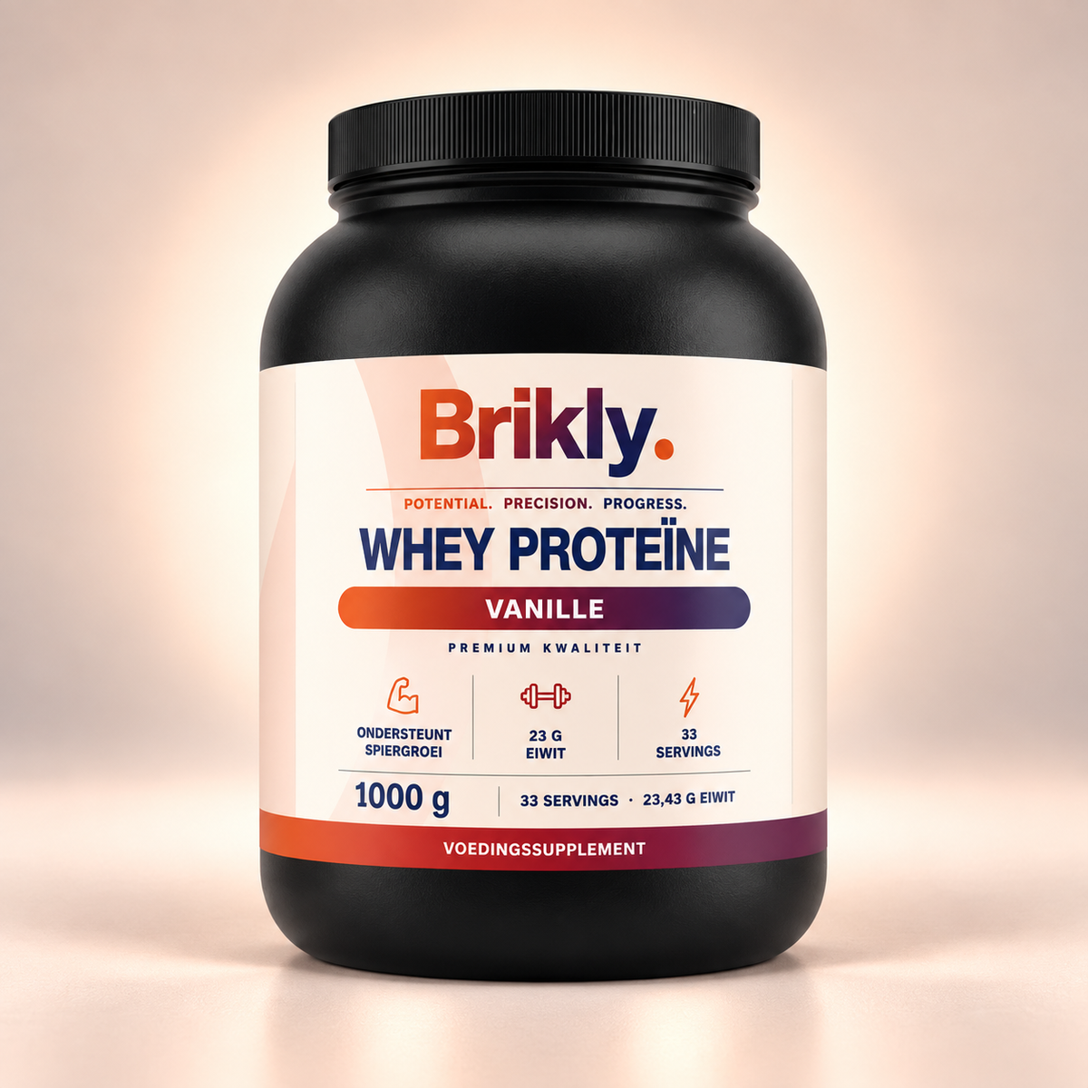 Premium Whey Proteïne Vanille - 1,000g