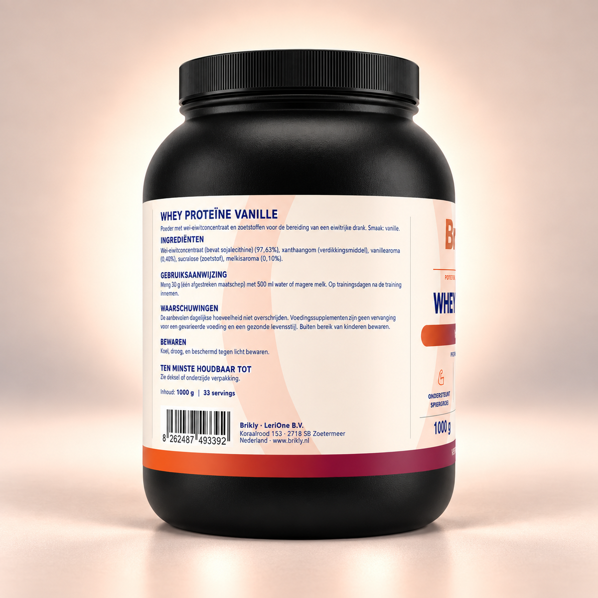 Premium Whey Proteïne Vanille - 1,000g