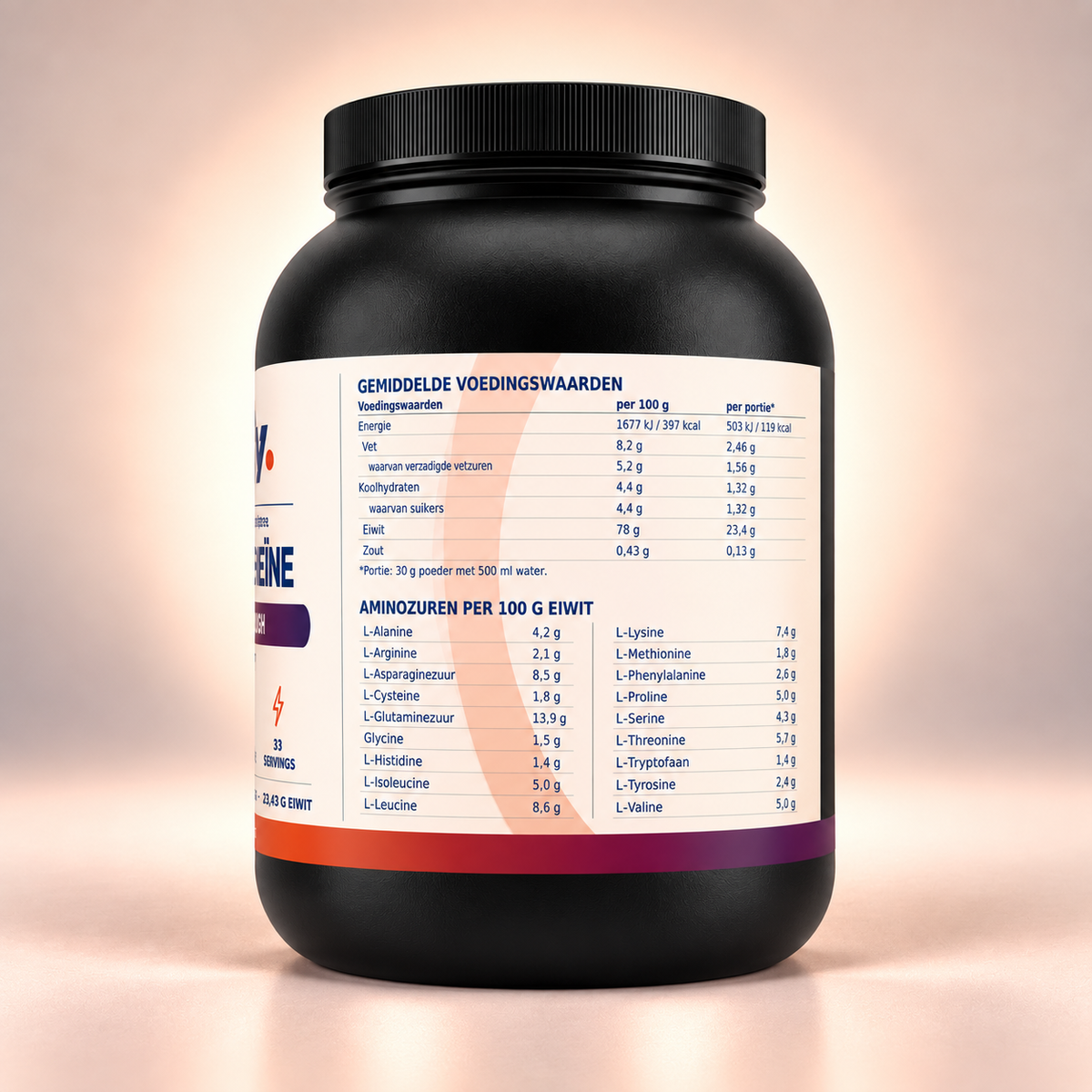 Premium Whey Proteïne Cookie Dough - 1,000g